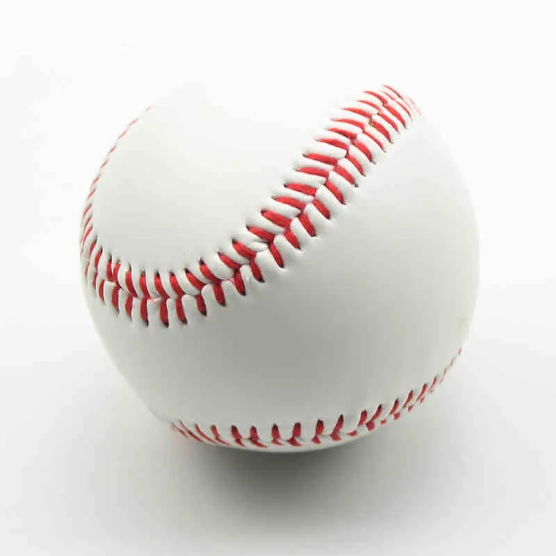 Универсальный бейсбольный мяч ручной работы с верхом из ПВХ и ПУ жесткий мягкая