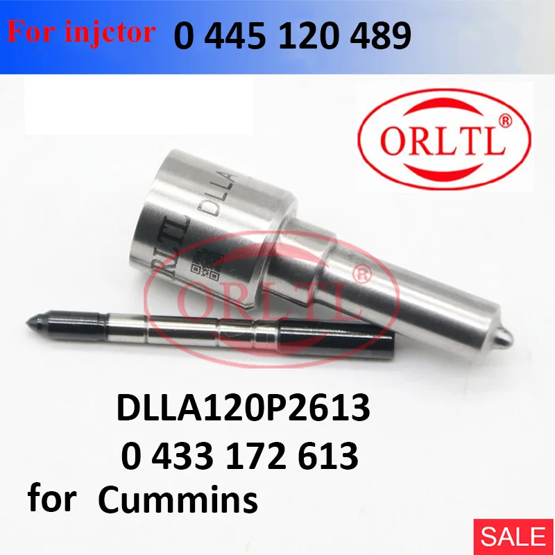 

for Cummins 0445120489 0 445 120 489 Diesel Injector Nozzle DLLA120P2613 0433172613 DLLA 120P 2613 0 433 172 613