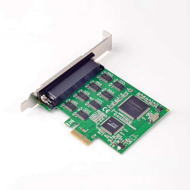 Pci-e para Adaptador Serial Serial Port Rs232 Db9 Controlador Systembase Sb16c1058pci Asm1083 Chip 8s Portas Rs232 com para Pcie - Imagem 3