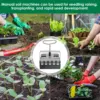 New Mini Soil Blocker 3/4inch 20 Cell Manual Soil Block Maker Handheld Seed Block Maker Tool Metal Garden Micro Soil Blocking 5