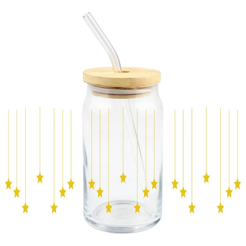 3D Stars And Moon UV DTF Transfer Sticker Magical And dreamlike Wraps Cup Waterproof Ramadan Decals High Quality