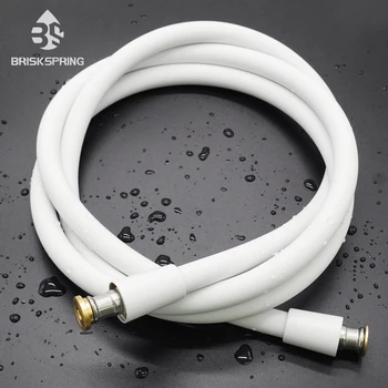 High Quality Silicone Shower Hose 1.5/2M Flexible Bath Tube Explosion Proof Plumbing Pipe Soft With Baby Skin Touch