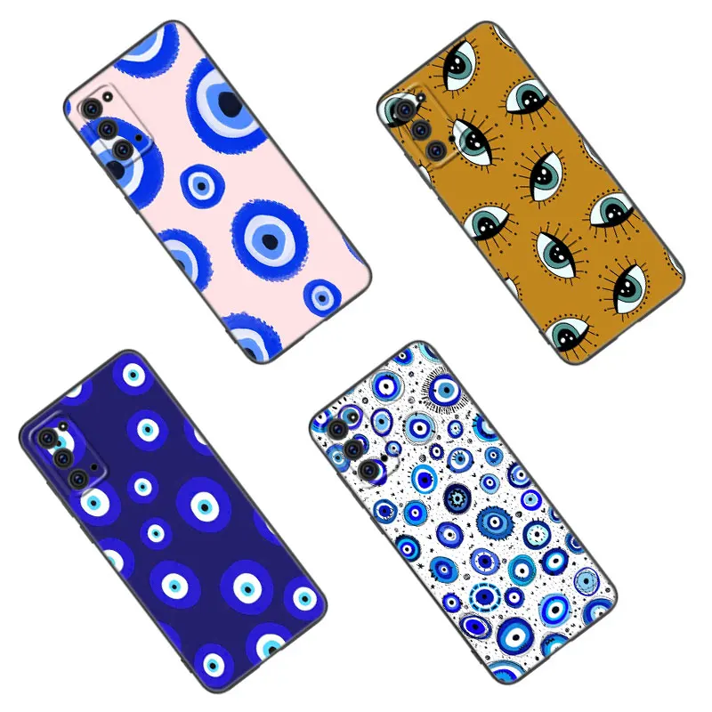 Custodia Per Telefono Eye Blue Evil Eye Per Samsung M30 M31 S Note 10 Lite 20 Ultra M11 M12 M13 M21 M22 M23 M32 M33 M51 M52 M53 J2 J4 J6 J8