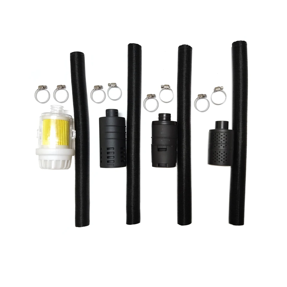 Filtros De Admisión De Aire BODYA 25 Mm - Kit Para Calentadores Diésel Webasto/Eberspacher, Negro