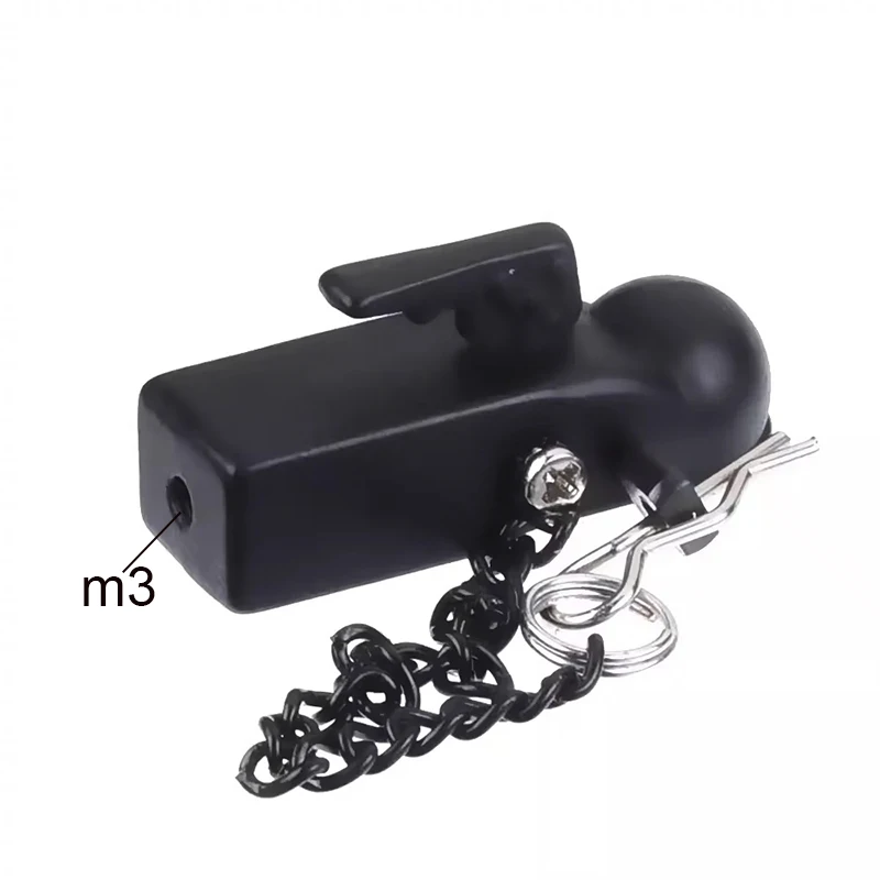 RC Trailer Decorate Tow Hook Metal Accessories Upgrade For 1:10 RC Crawler Car Redcat Gen8 VS4-10 Axial SCX10 90046 AXI03007