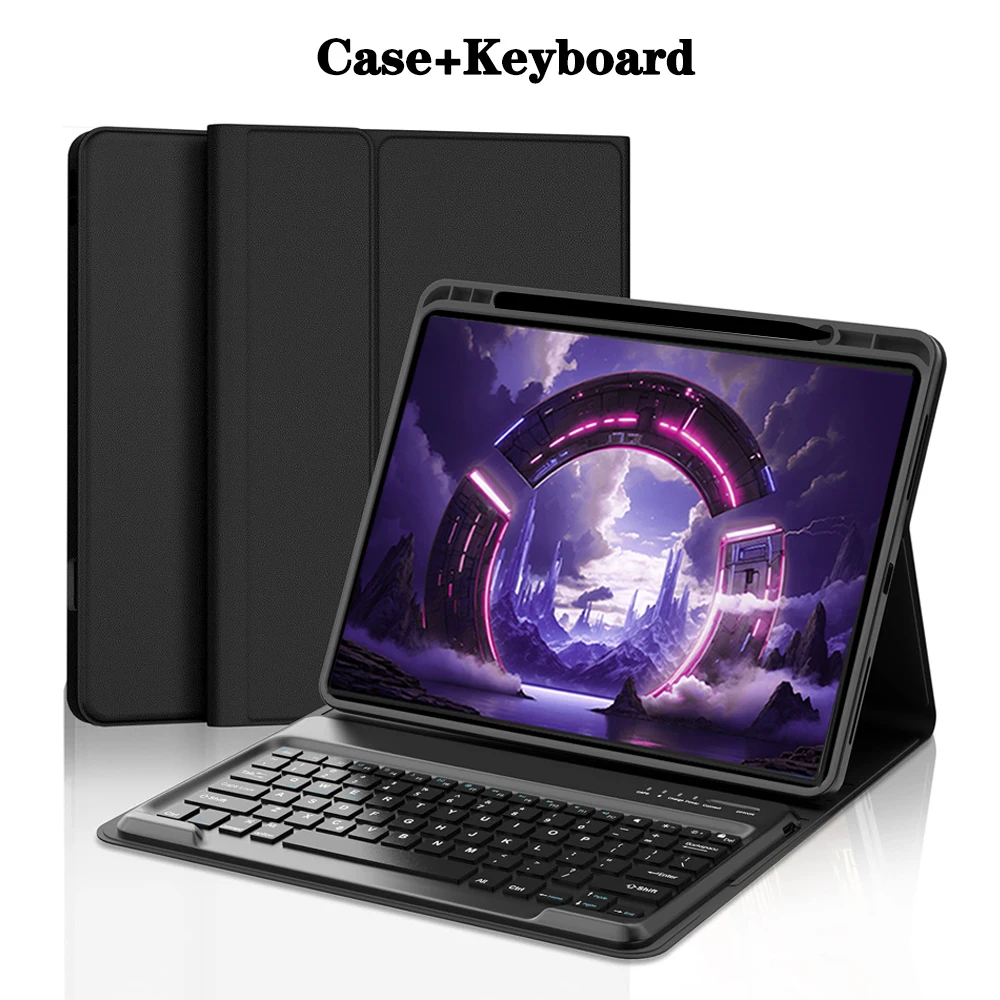 Premium Protective Case with Detachable Keyboard Cover and Pen Slot