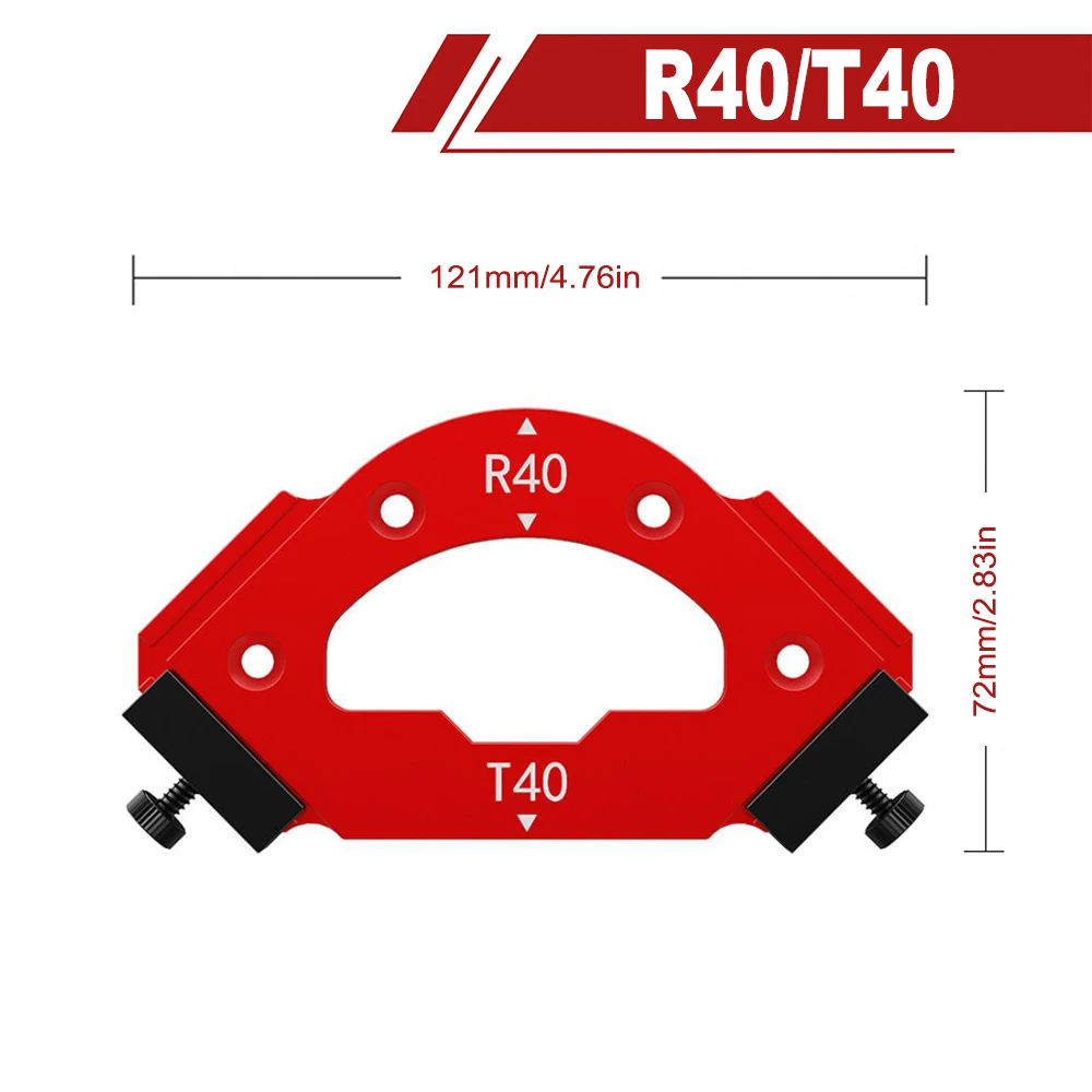 Radius Jig for Precision Woodworking, Reusable Corner Positioning Tool