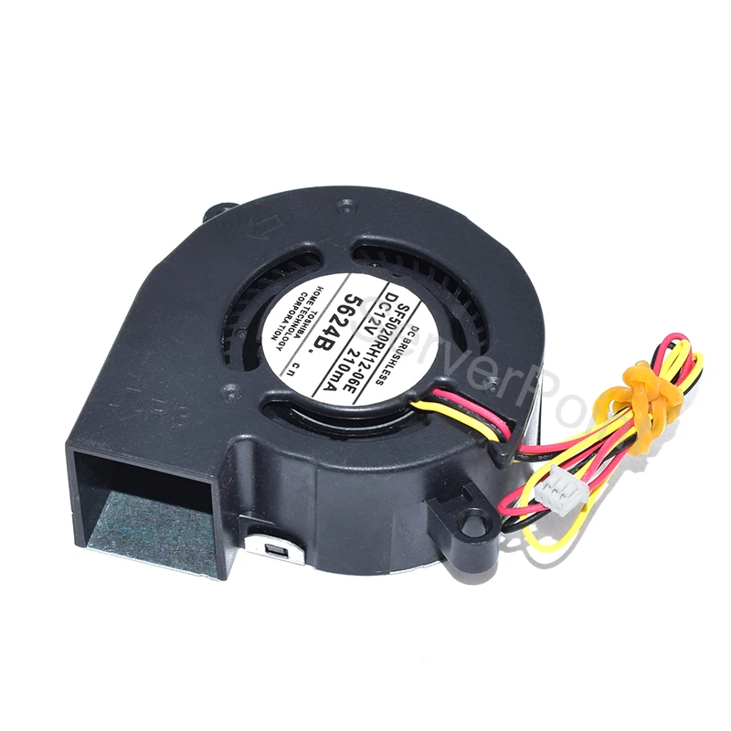 Ventilador Projetor de Servidor com Linhas de Tomada dc 12v 210ma 50x50x20 mm