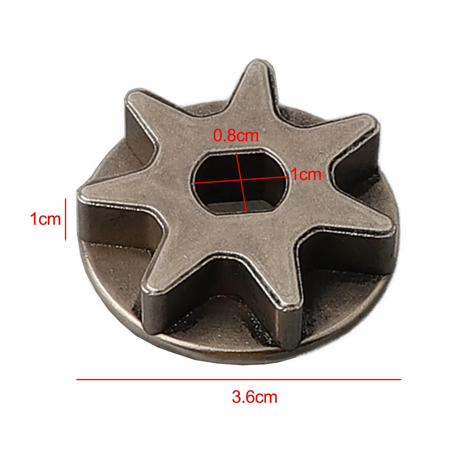 7 Tooth Sprocket Chainsaw Sprocket Electric Chain Saw Electric Saw Gear Metal Power Tools 36mm/1.41Inch