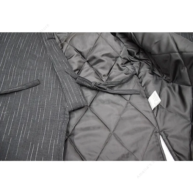 Winter Samue Traditional Japanese Garment Zen Buddhist Monks Work Daily Wear Loungewear Meditation Yoga Practices