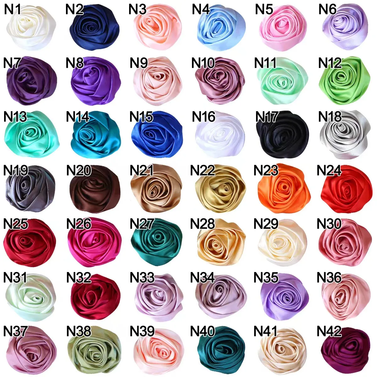 Burgundy Light Blue Bridal Ribbon Flower Handmade Wedding Bouquet Factory Direct Bridesmaid Ribbon Hand Bouquet Customized