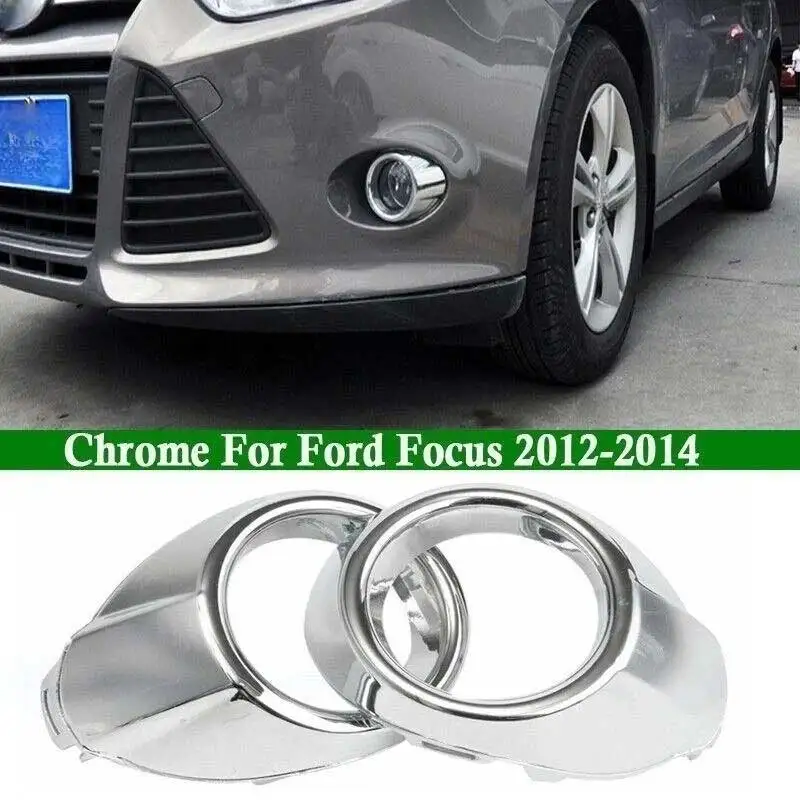 Front Anti-Fog Lamp Frame Decorative Cover - Automotive Accessory