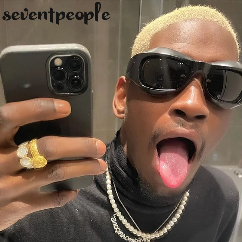 Cyberpunk Y2K Occhiali Da Sole Donna Sport Occhiali Da Sole Per Uomo Occhiali Sportivi New Fashion Cat Eye Occhiali Da Sole Occhiali Da Sole Donna