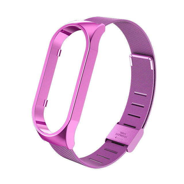 Band 7 Strap Metal Stainless Steel Wristbands For Xiaomi Mi Band 7 6 Replacement Smartwatch Accessories For Miband 7 Bracelet