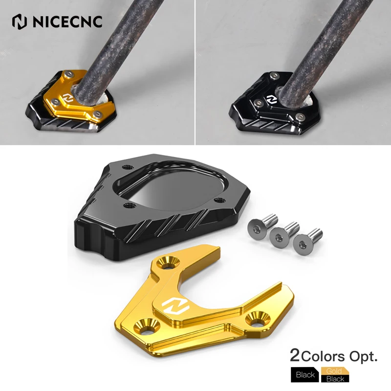 NICECNCKickstandSideStandExtensionEnlargerPadForSuzukiDRZ400S