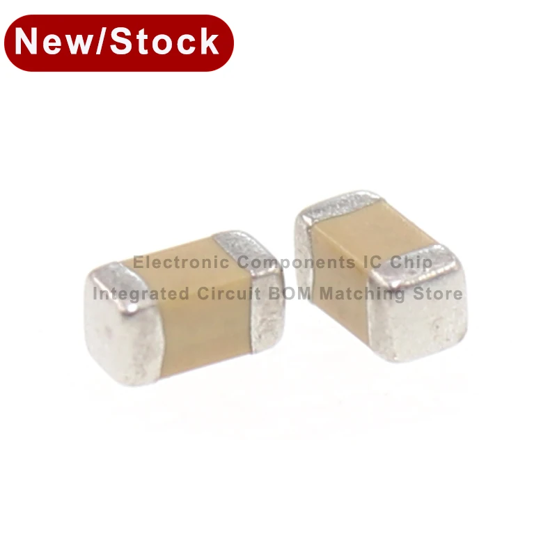 

100pcs/Lot 0805 100 220 330 470 680pF 1 2.2 3.3 4.7 6.8 10nF 22 33 47 68 100uF 50V X7R/X5R SMD Chip Multilayer Ceramic Capacitor