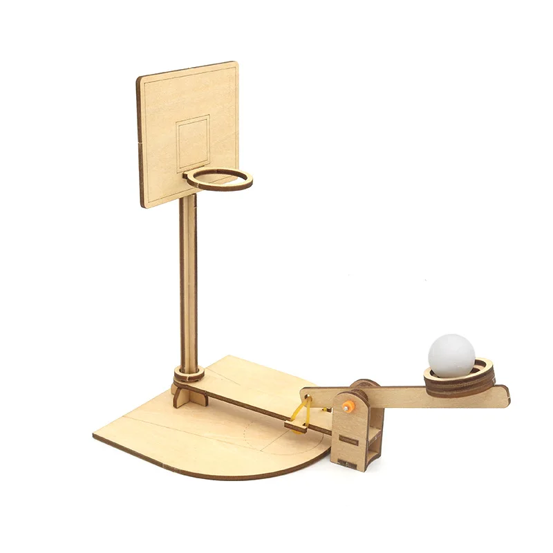 Diy Science Experiment Shooting Lever Principle Science and Technology Small Production Pupils Hand-assembled Educational Toys