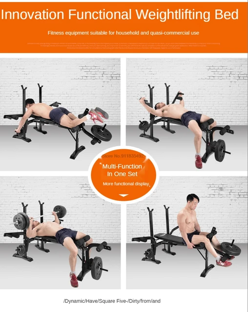 Hombros Banco Plano E Inclinado Casero PRESS DE PECHO