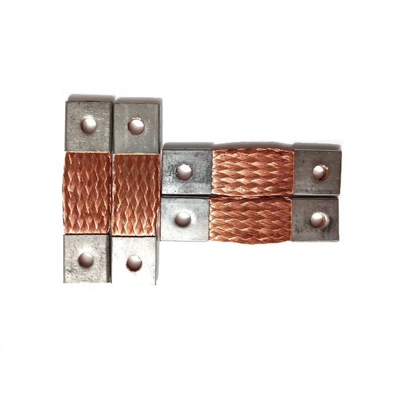 Barra de Ônibus de Cobre Flexível Trançado 57 mm Buraco Passo Central Conector Clipe Cinta Contato m6 para Células de Bateria de Lítio Lifepo4 Peças - Image 4