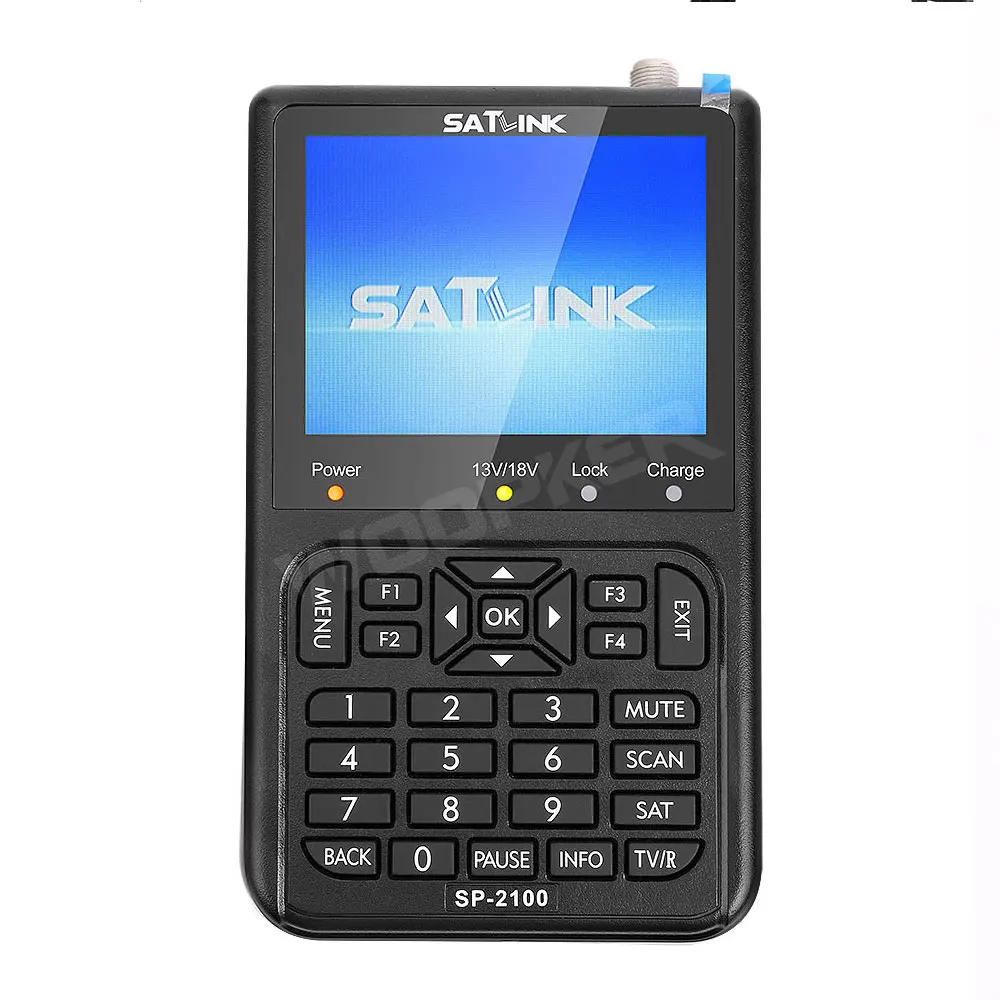 Digital Signal Finder Satlink SP 2100 3.5 Cal wysokiej rozdzielczości ekran TFT LCD DVB-S2 Receptor dla Satlink Satellite miernik sygnału