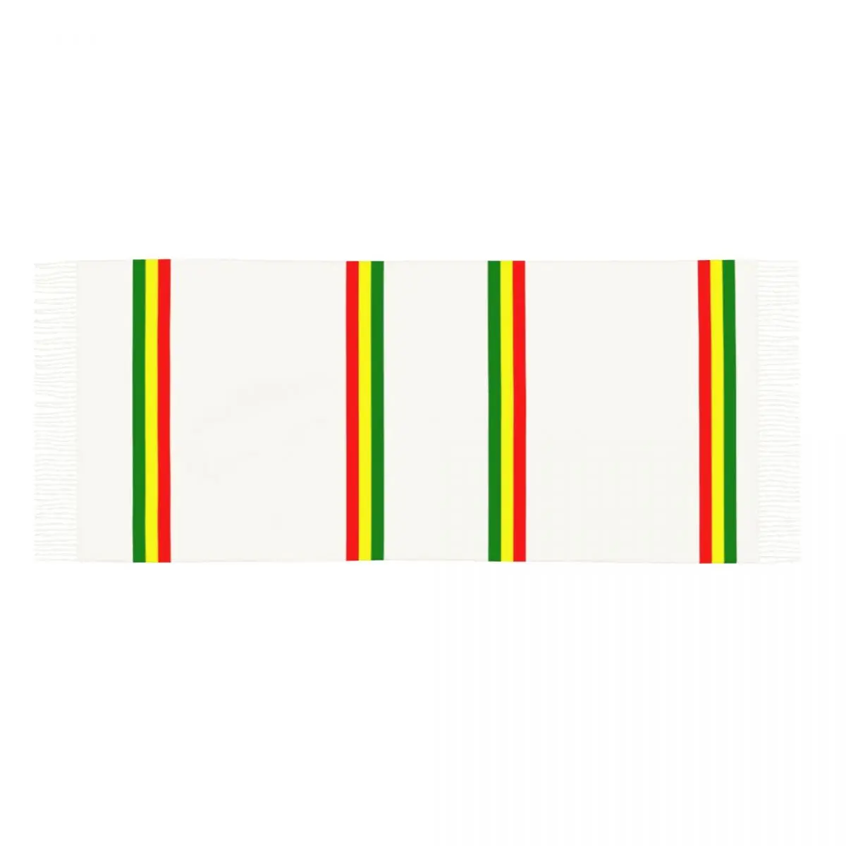 Customized Printed Rasta Stripe Rasta Color Scarf Men Women Winter Fall Warm Scarves Jamaican Jamaica Proud Shawl Wrap