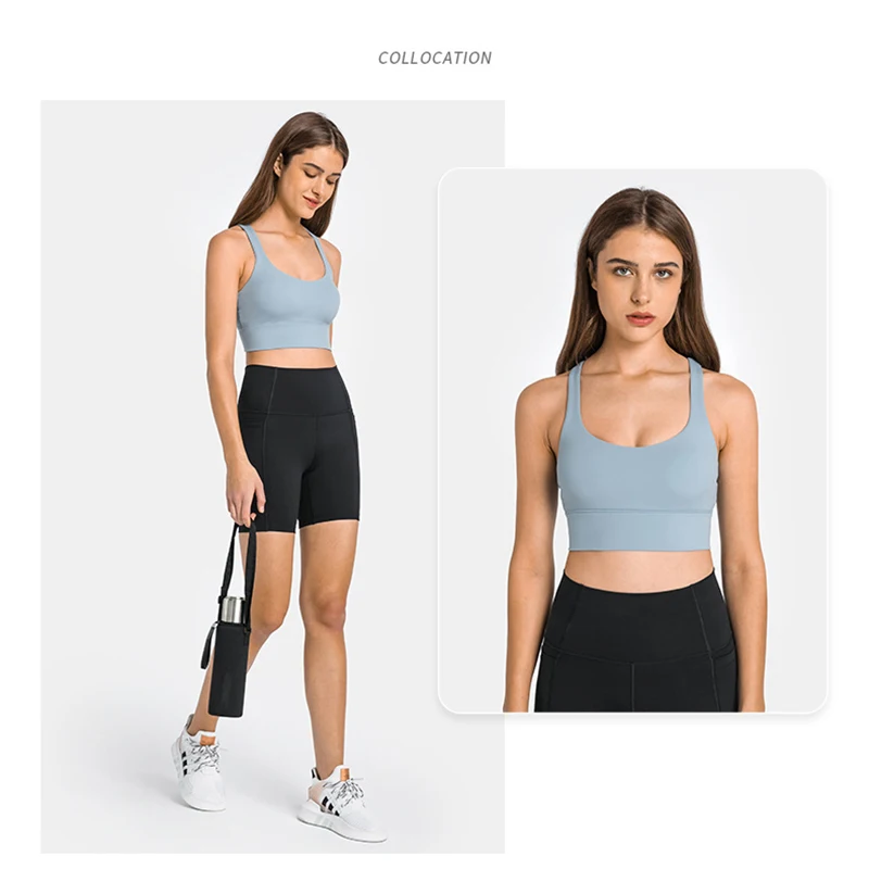 Blank Sports Bra Y Back UN Clothing