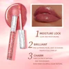 9Pcs/Sets Glitter Lip Glaze Liquid Lipstick Set Shine Lip Gloss Gift Box Natural Moisturizer Waterproof Lips Makeup For Women 5