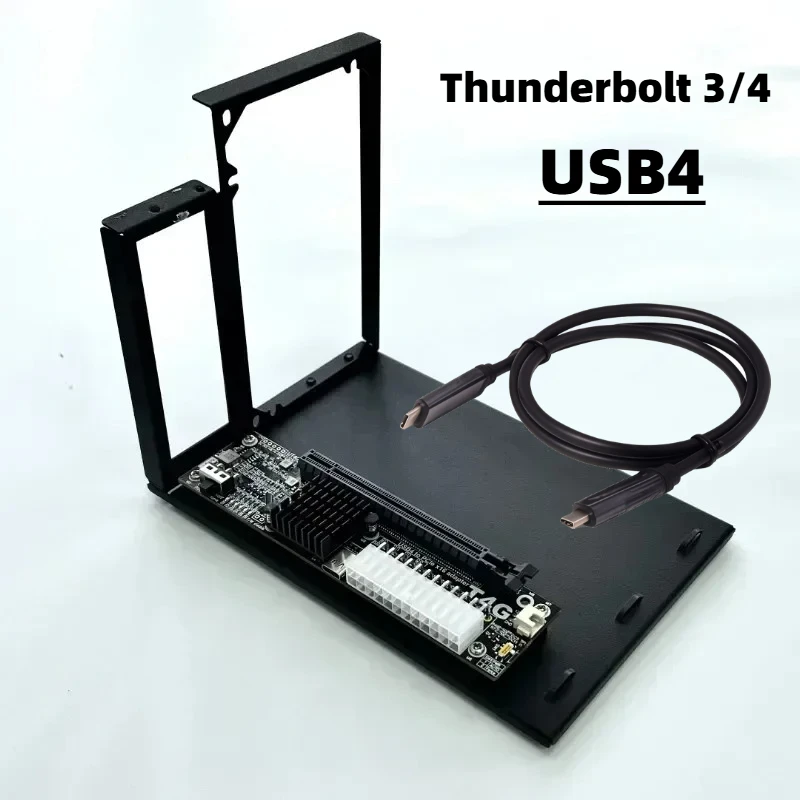 UT4G-BK7 External eGPU Adapter USB4 For Thunderbolt 4/3 TB3/TB4 to