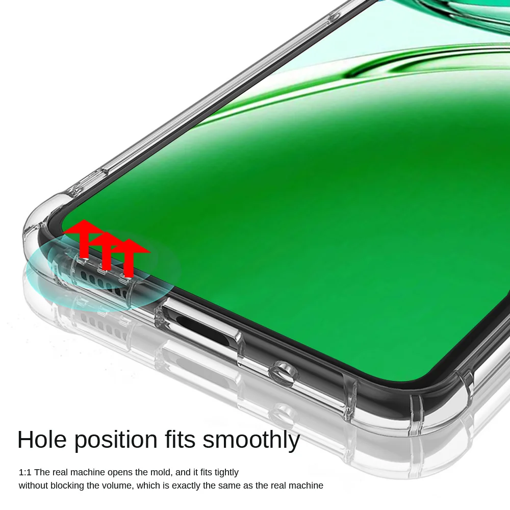 Transparent Soft TPU Silicone Phone Cover