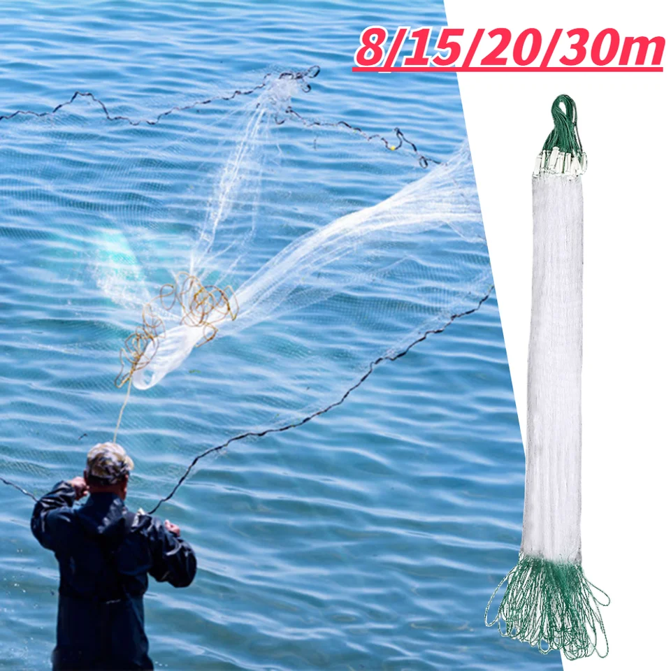 Nylon Fishing Net Small Mesh Fish Mesh Trap Three Layer