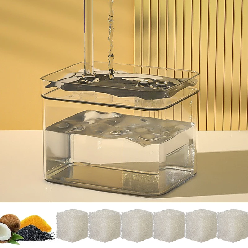 Cat Water Fountain  Activated Carbon Sponges Filters Replacement Activated  Carbon Filters Cat Water Fountain Filters Element 4