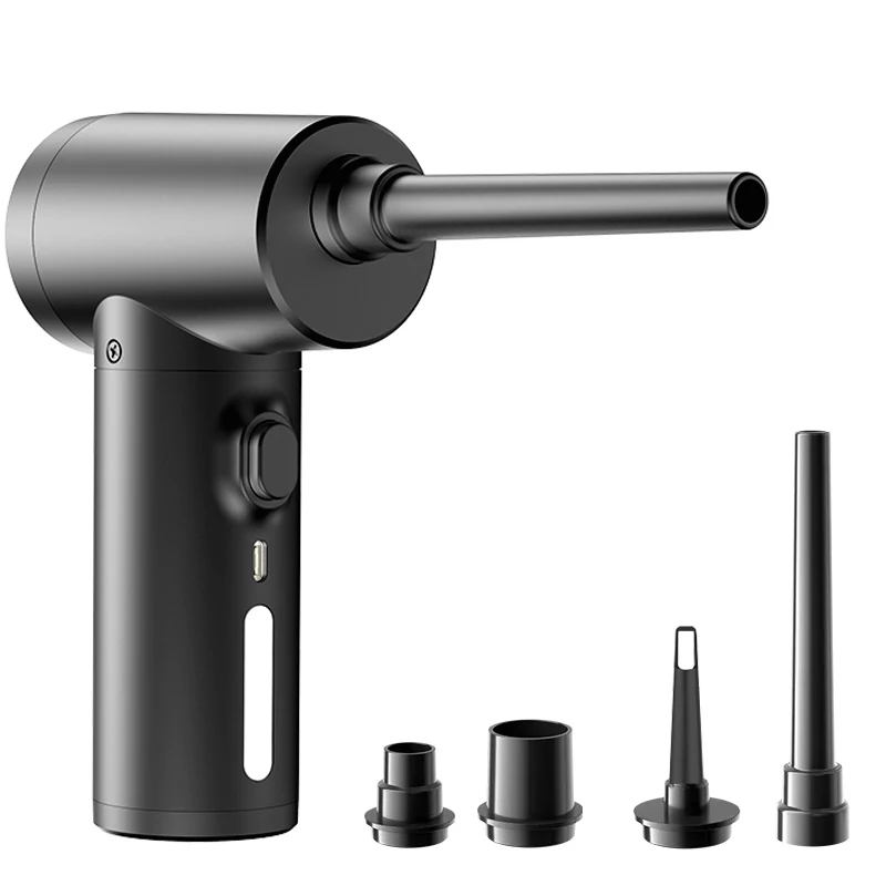 

Wireless Air Duster 50000 RPM Dust Blowing Gun USB Compressed Air Blower Pump Cleaning For Computer Laptop Keyboard Car Cleaning