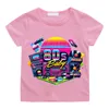80S Baby Music Printing T Shirt Hip Hop Print Kids T Shirt Boys Cartoon Short Sleeve Baby Girls T Shirt Children's Clothes Y2k 6