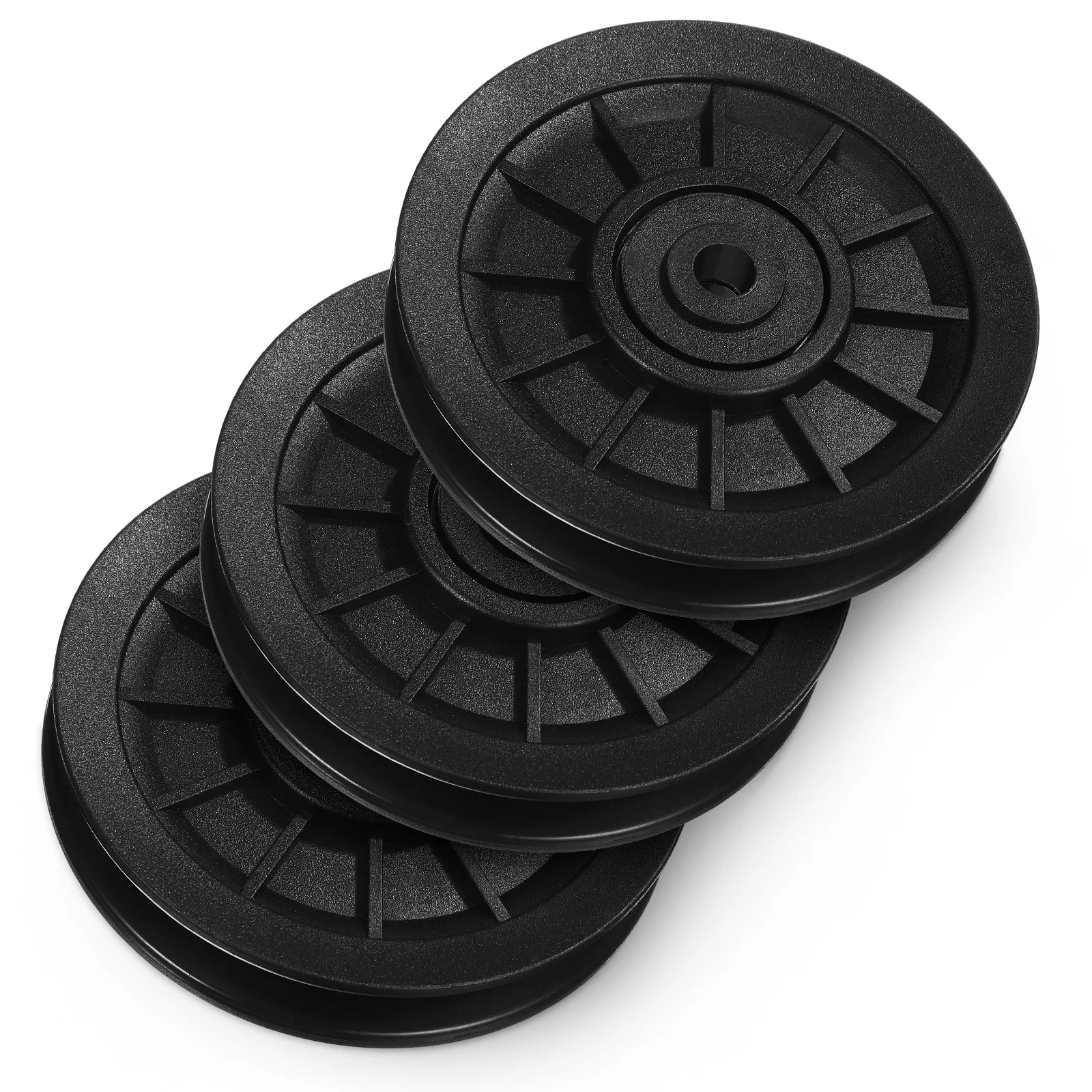 

3 Pcs Pulleys Gym Pulley Bearing Pulley Wheel Fitness Pulley Pulleys For Rope Exercise Machines Gym