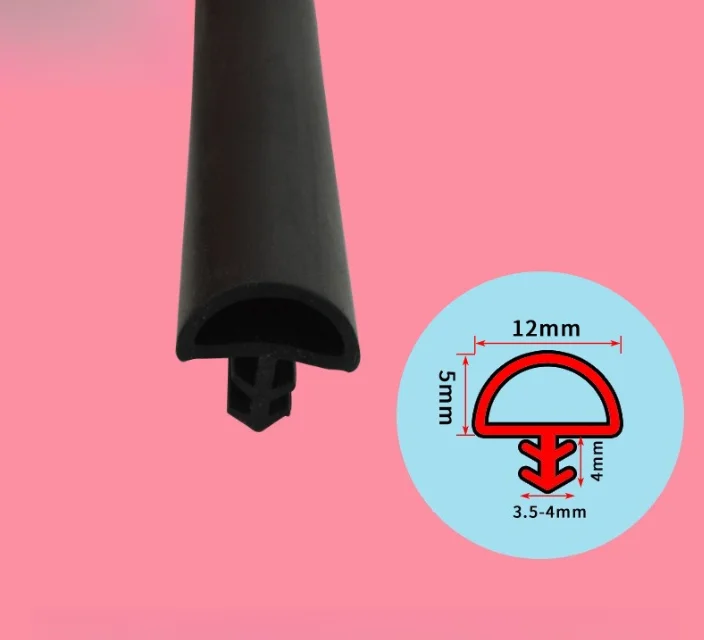 Enhanced Soundproof Rubber Sealing Strips