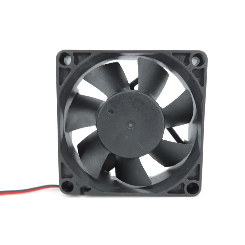 70MM Guard Metal Grill 2pin DC 5V 12V 24V Cooling Fan Comptuter CPU Sleeve Bearing Fan Case Cooling 7025 xh2.54 2pin L1 gaming cooling fan