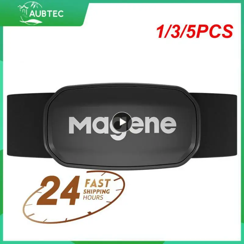 

1/3/5PCS Magene Mover H64 Heart Rate Sensor Dual Mode ANT Bluetooth With Chest Strap Cycling Computer Bike forWahoo Garmin