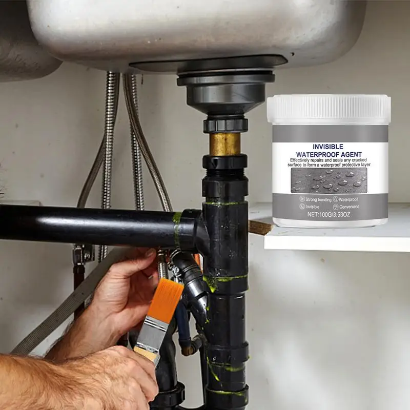 Leak-Proof Glue Adhesive Repair Leak-Proof Glue Permeable Transparent Sealant Coating For Outdoor Roof Bathroom Pools