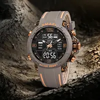 SMAEL marque 8140 étanche livraison directe montre réveil veilleuse jeune mode affaires Quartz Sport montres 2