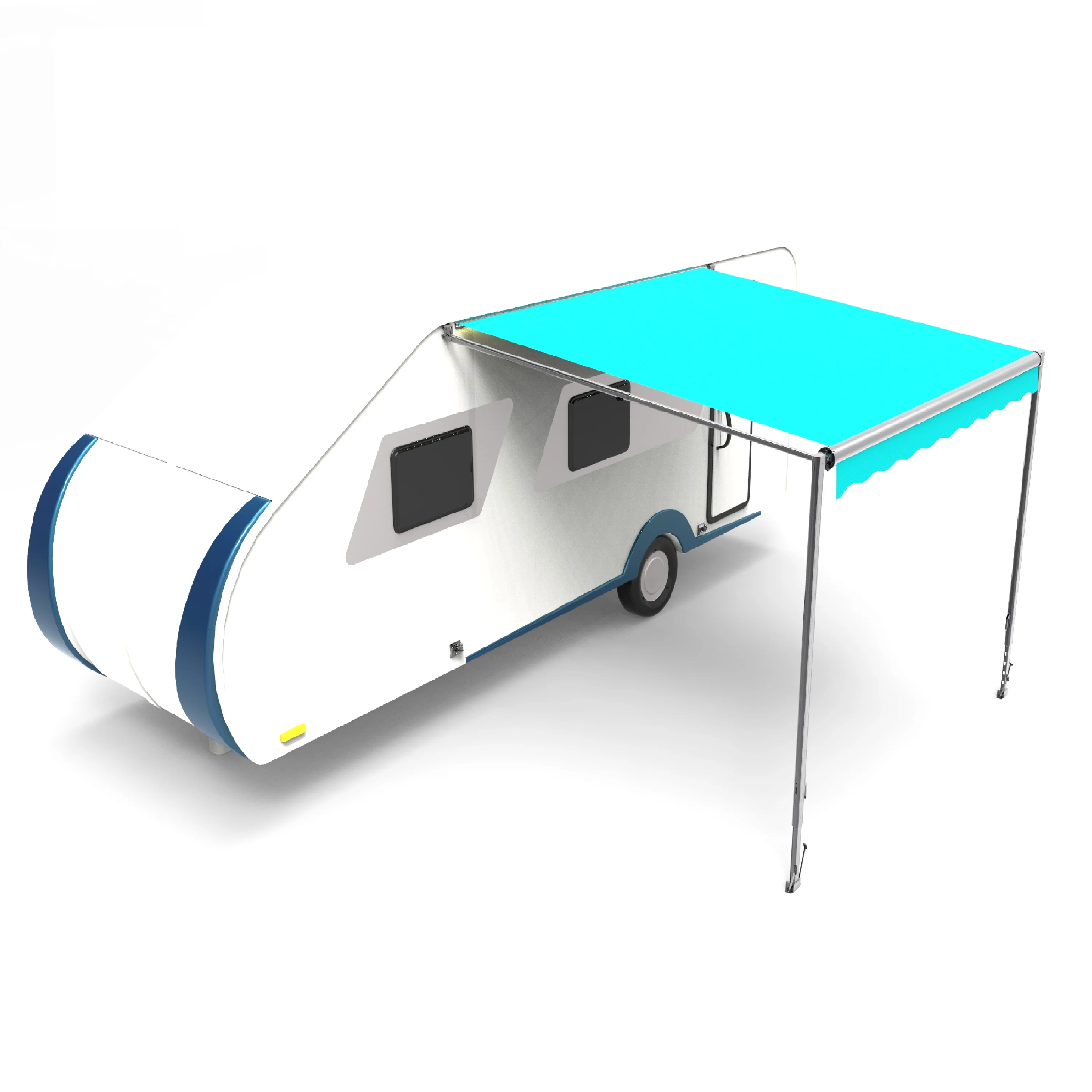 

Caravan Motorhome RV Accessories Customized Sizes Outdoor Camper Awning with Annexes