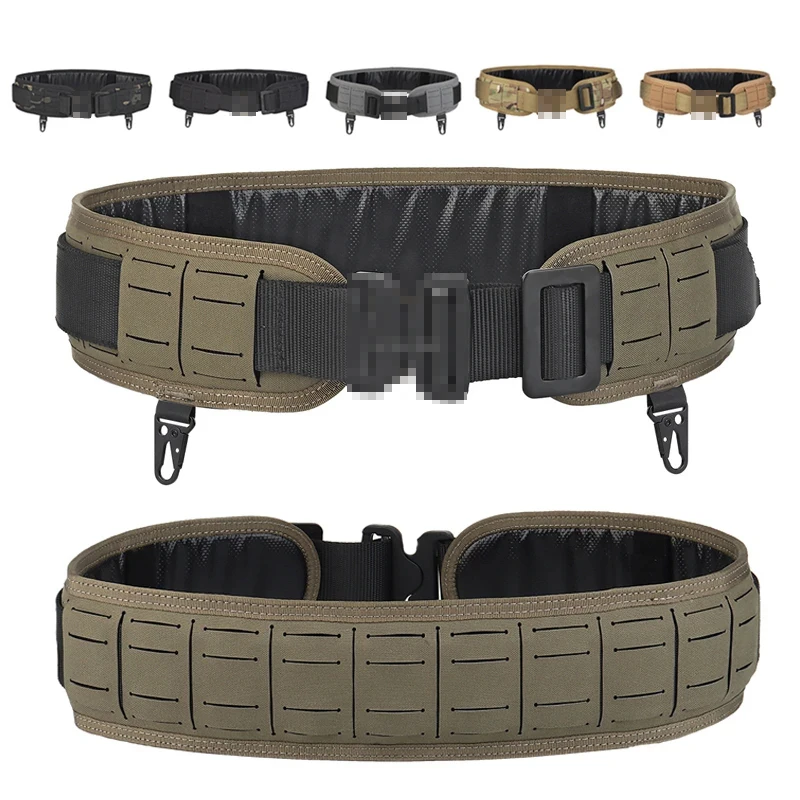 Ceinture taille tactique Molle pour war game paintball airsoft et équipement pêche sportive