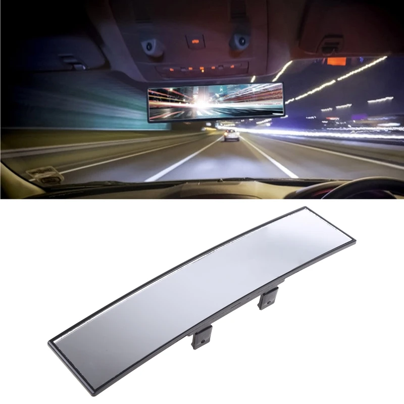 Curve Convex Rearview Mirror Vehicle Expand Vision Panoramic Rearview Mirror for Reduce Blind Spots
