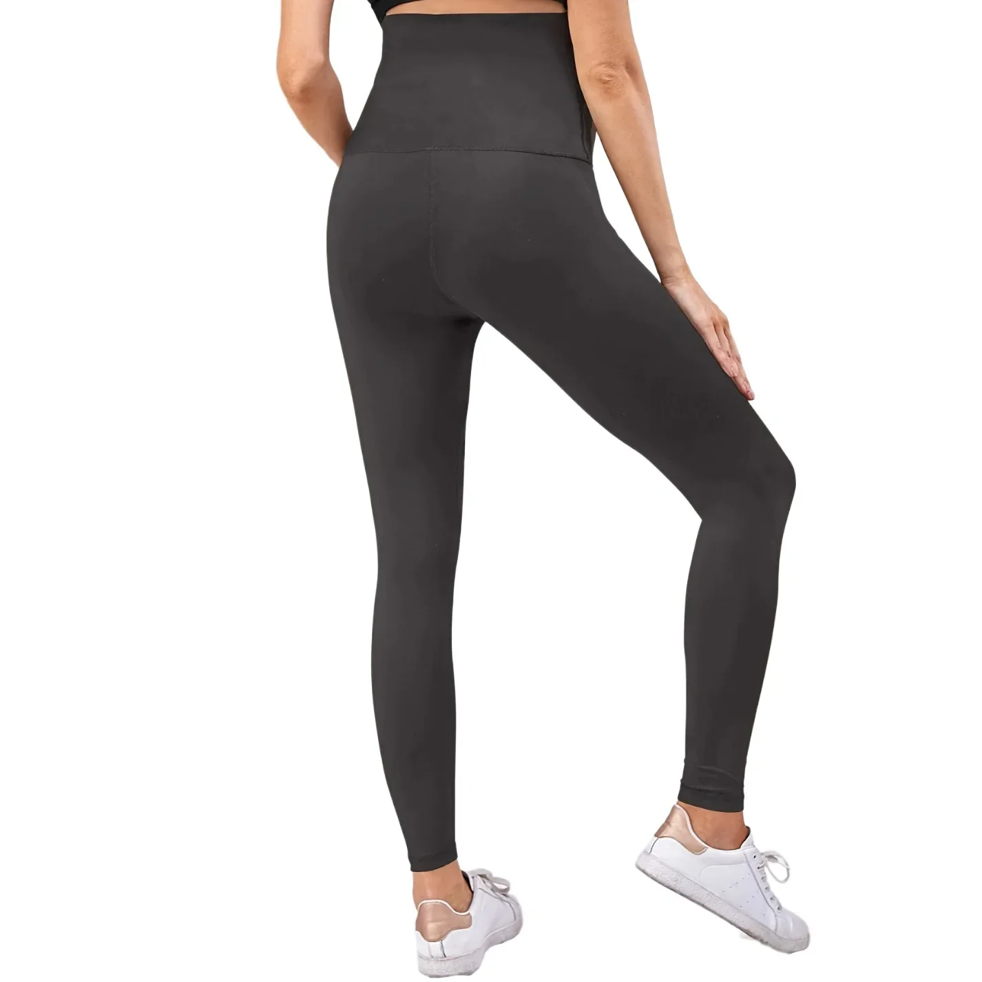 Solid Color Maternity Pants For Pregnant Women High Waist Belly Legging Stretchy Pregnancy Gym Trousers Maternal Tights Clothing