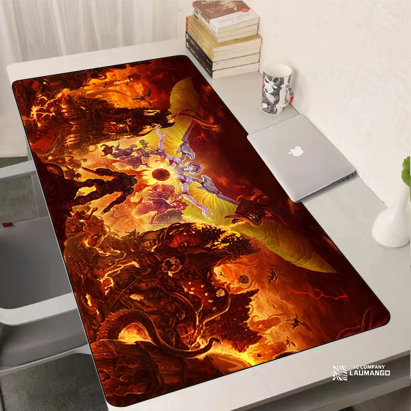 Gaming Laptops DOOM Pc Gamer Non slip Mat Mausepad Mouse Pads Computer