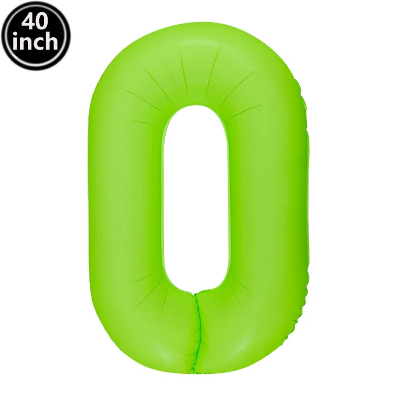Fluorescent Green Neon Party Balloons - UV Glow Birthday Decorations Set
