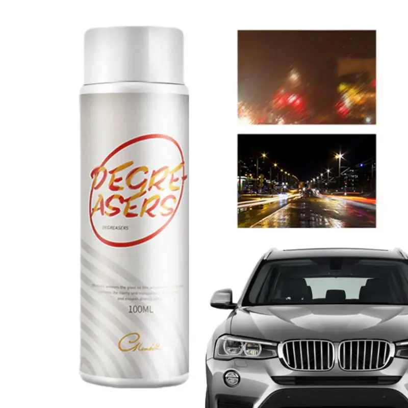 

Car Glass Oil Film Purifier Highly Concentrated Degreaser Water Spot Remover auto Glass Stripper Detailing Wiper Essence For Car