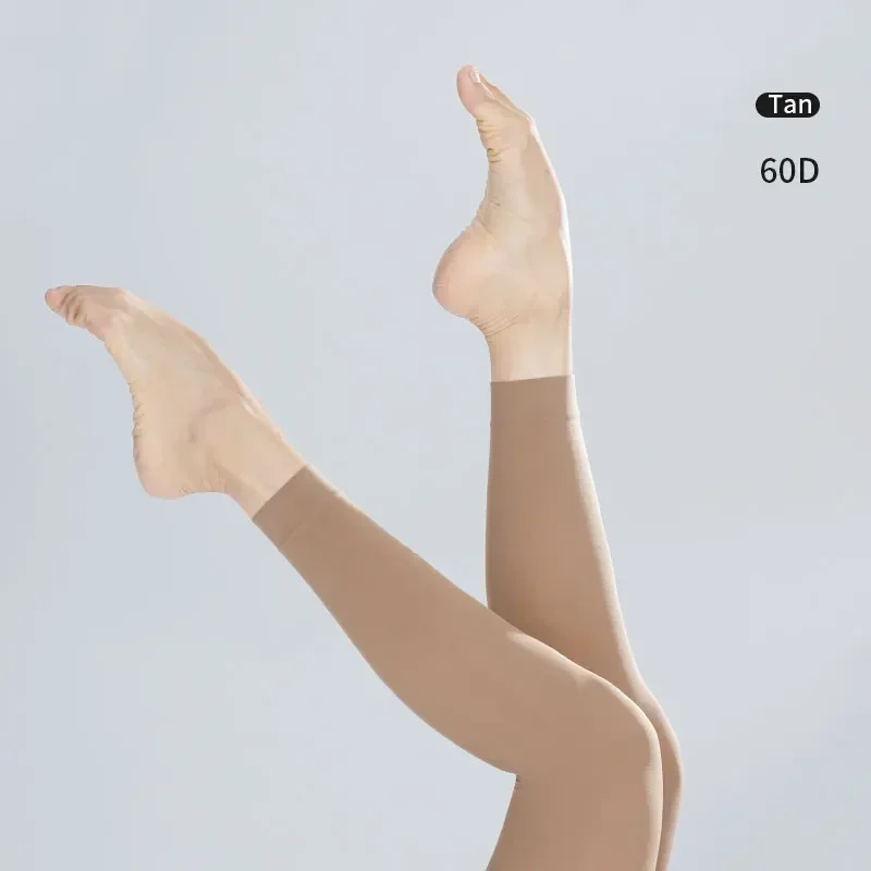 New Women Belly Tights Footless Dance Stockings Girls Pantyhose for Dancing Latin Ballet  Leggings Gymnastic Tights 60D