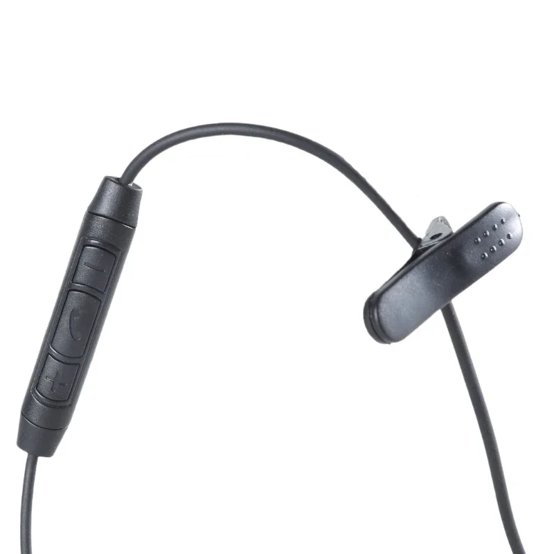 Enkelzijdige oortelefoon, mono-koptelefoon met snoer, USB Type-C oordopjes_voghion.com