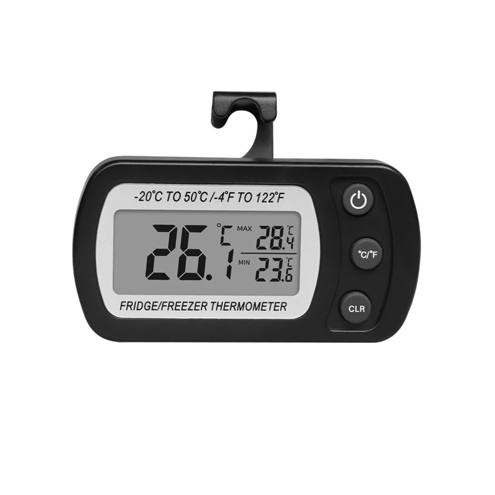 

Home Digital LCD Wireless Fridge Thermometer Sensor Freezer Temperature Meter for Aquarium Refrigerator Kitchen Tools -20℃-50℃