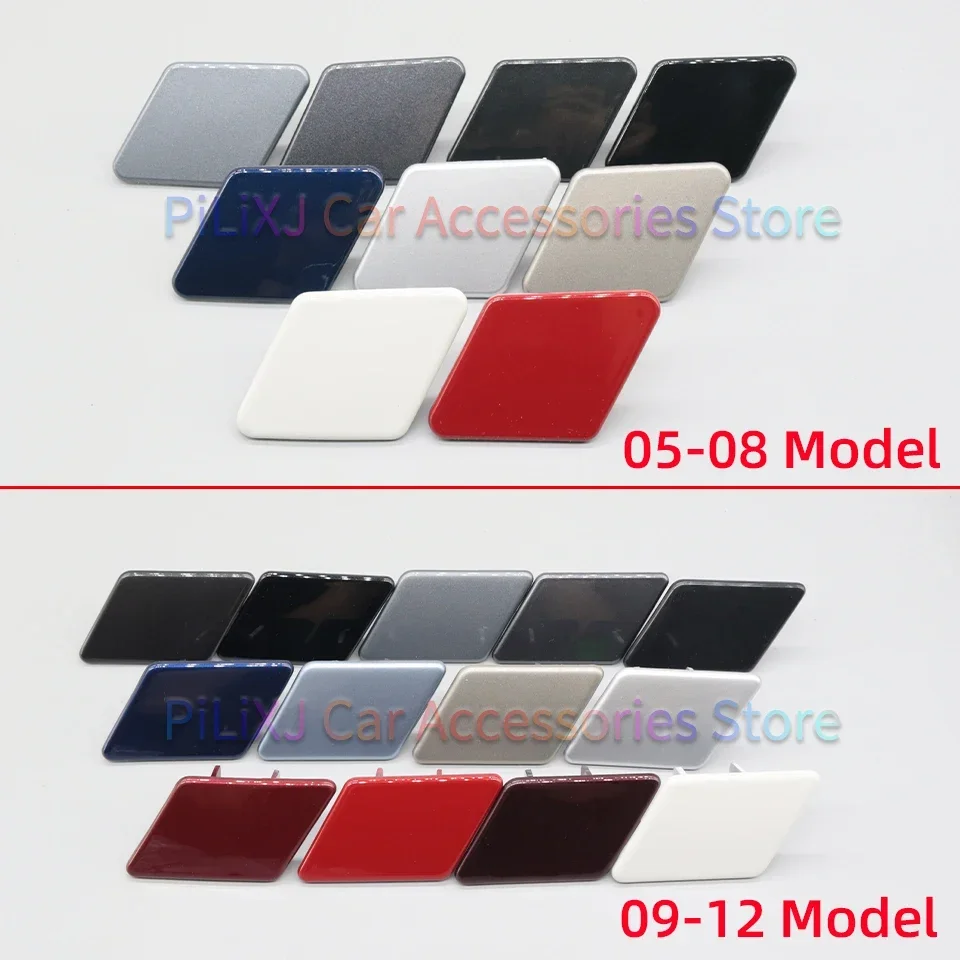 Car Headlight Washer Nozzle Cover For BMW 320 325 328 330 335 E90 E91 LCI 2005-2008 2009-2012 Headlamp Washer Nozzle Cover Painted